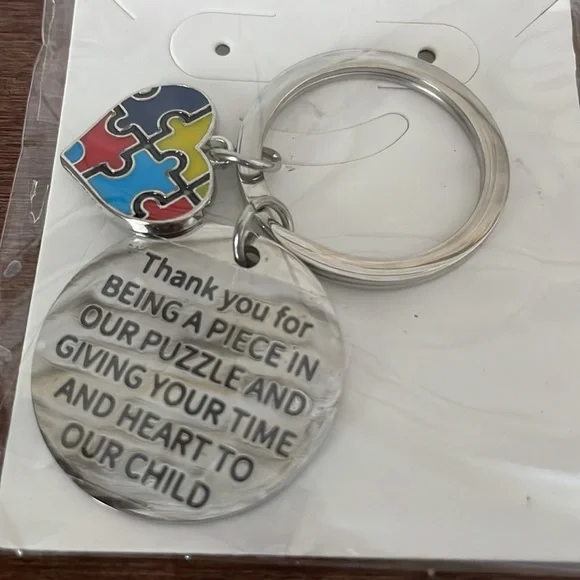 Autism Awareness Keychain - Picture 2 of 2